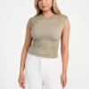 Eco Palm Leaf Corset T-shirt Eco Palm Leaf Corset T-shirt