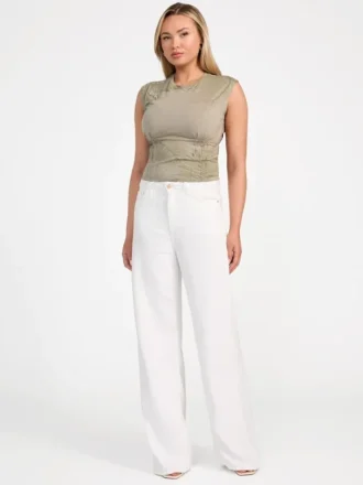Eco Palm Leaf Corset T-shirt