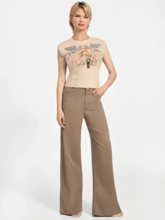 Eco Parakeet Corset T-shirt