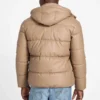 Eco pufferjack van imitatieleer