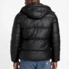 Eco pufferjack van imitatieleer