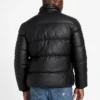 Eco pufferjack van imitatieleer