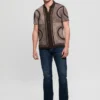 Eco Rayon overhemd met medaillon