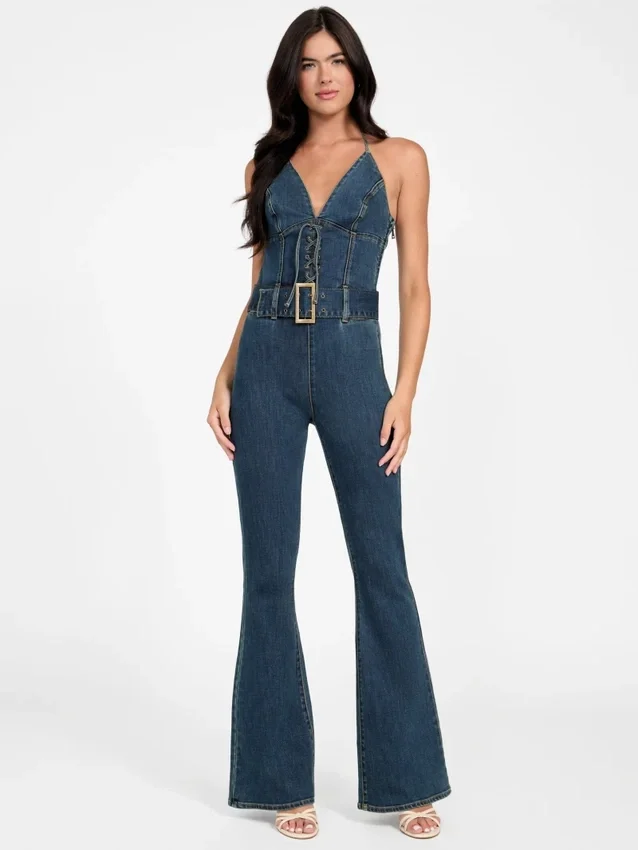 Eco Rebel halterdenim jumpsuit Eco Rebel halterdenim jumpsuit