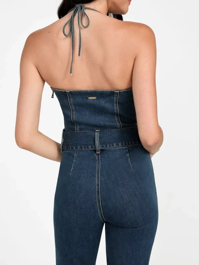 Eco Rebel halterdenim jumpsuit Eco Rebel halterdenim jumpsuit