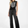 Eco Rocker Rose-corset-T-shirt Eco Rocker Rose-corset-T-shirt
