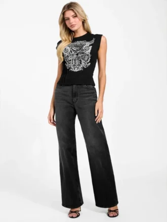 Eco Rocker Rose-corset-T-shirt