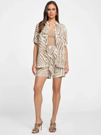 Eco Rosie-short met print