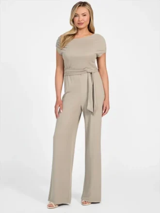 Eco Rumi jumpsuit met één schouder