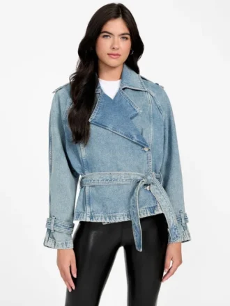 Eco Runa denimjasje met riemen