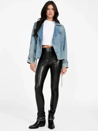 Eco Runa denimjasje met riemen