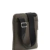 Eco Saffiano platte crossbody