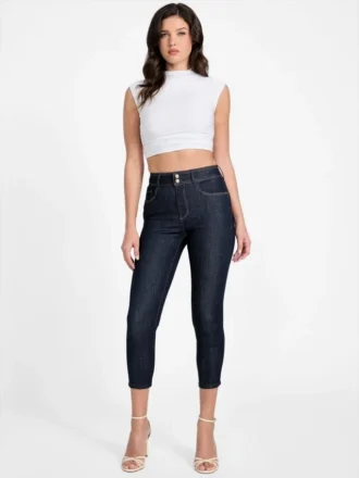 Eco Shape-Up Capri-Jeans