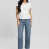 Eco Shiny kenmerkend T-shirt met driehoek