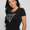 Eco Shiny kenmerkend T-shirt met driehoek