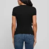 Eco Shiny kenmerkend T-shirt met driehoek