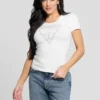 Eco Shiny kenmerkend T-shirt met driehoek