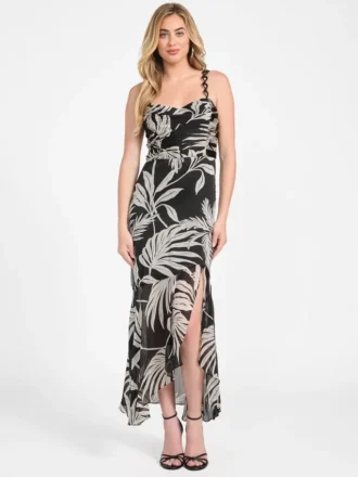 Eco Stacie bedrukte maxi-jurk Eco Stacie bedrukte maxi-jurk