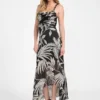 Eco Stacie bedrukte maxi-jurk Eco Stacie bedrukte maxi-jurk