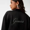 Eco Strass Rhinestone Signature Longline-badjas Eco Strass Rhinestone Signature Longline-badjas