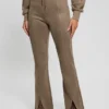 Eco suède scuba-gebreide broek Eco suède scuba-gebreide broek