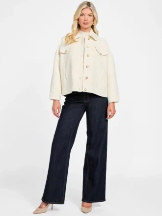 Eco Sue oversized tweed jas