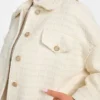 Eco Sue oversized tweed jas Eco Sue oversized tweed jas