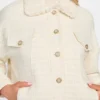Eco Sue oversized tweed jas Eco Sue oversized tweed jas