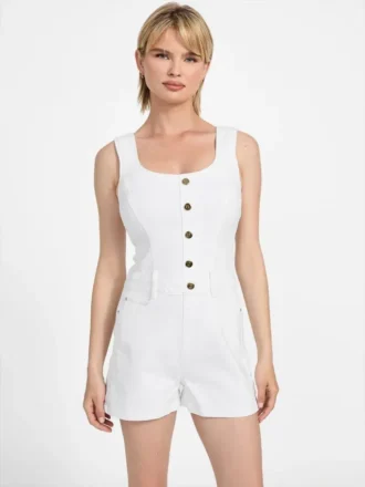 Eco Sunni denim romper