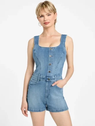 Eco Sunni denim romper