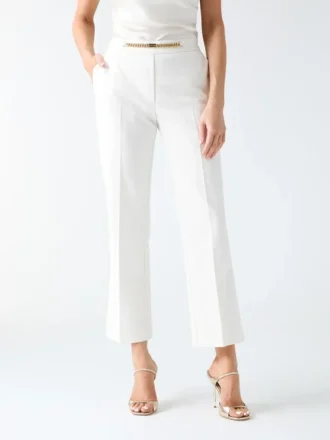 Eco Sunny Chino-broek met ketting