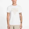 Eco-T-shirt met geschilderde driehoek