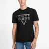 Eco-T-shirt met geschilderde driehoek