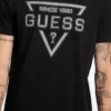 Eco-T-shirt met geschilderde driehoek