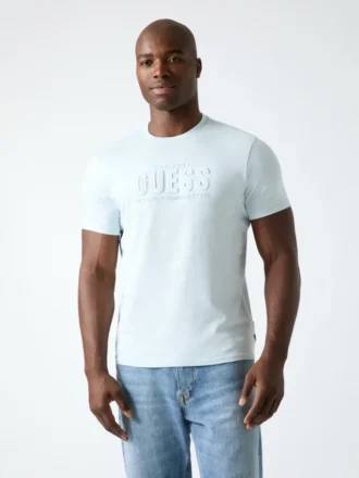 Eco T-shirt met ronde hals en kenmerkend logo