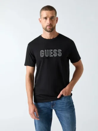 Eco T-shirt met ronde hals en kenmerkend logo