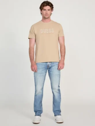 Eco T-shirt met ronde hals en kenmerkend logo