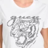 Eco T-shirt met strass-tijger