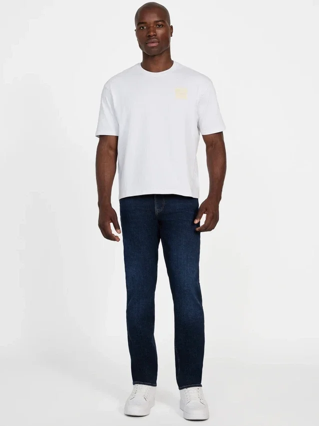 Eco T-shirt met vierkante patch Eco T-shirt met vierkante patch