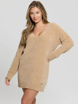 Eco Talia lange chenille trui