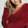 Eco Talia lange chenille trui