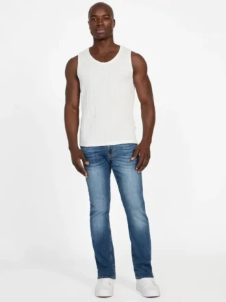 Eco-tanktop met textuur