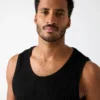Eco-tanktop met textuur