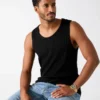 Eco-tanktop met textuur