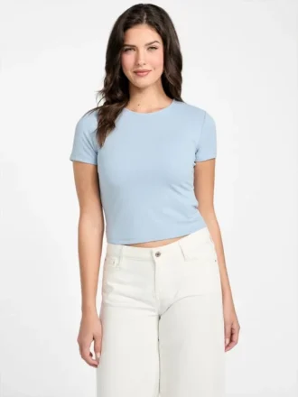 Eco Terra geribbelde top