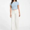 Eco Terra geribbelde top