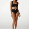 Eco Tessa geribbelde bralette