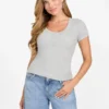 Eco Tina top met V-hals Eco Tina top met V-hals