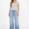 Eco Tina top met V-hals Eco Tina top met V-hals