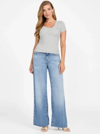 Eco Tina top met V-hals